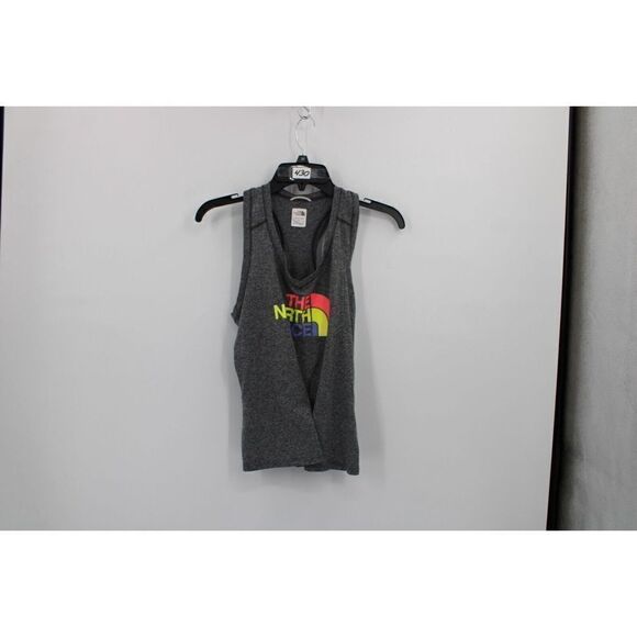 THE NORTH FACE V-NECK SLEEVELESS TANK MULTI COLOR FRONT SIZE SMALL - Picture 1 of 7